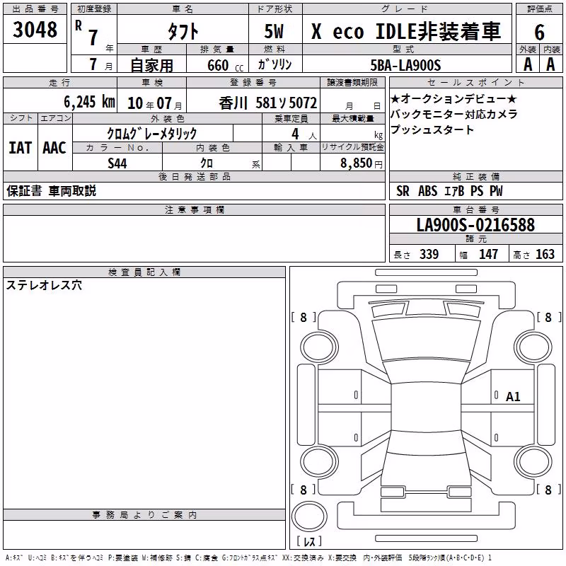 DAIHATSU TAFT