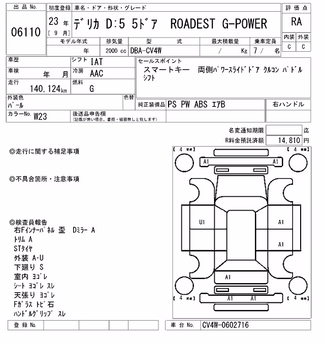 MITSUBISHI DELICA D:5