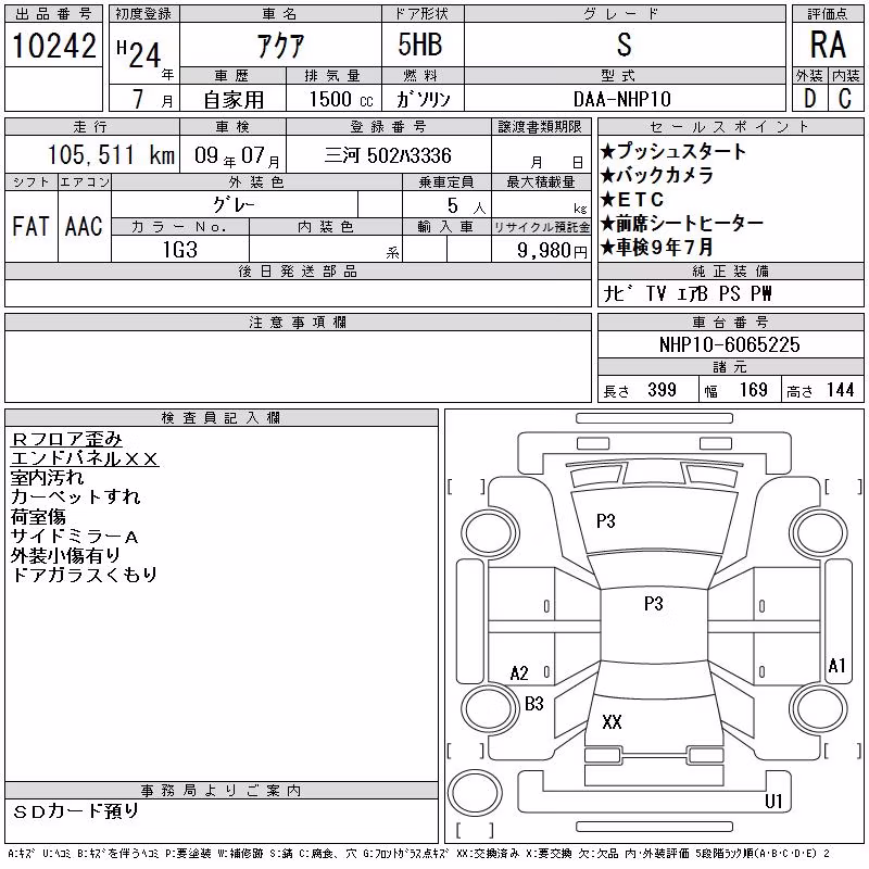 TOYOTA AQUA