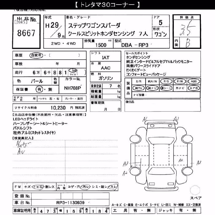 HONDA STEPWGN
