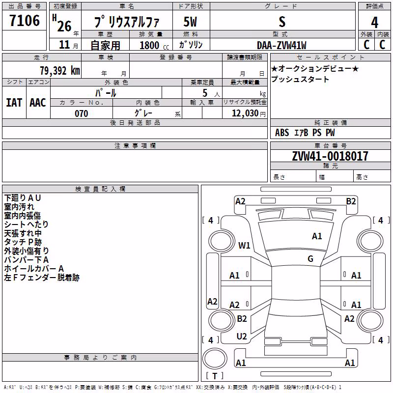 TOYOTA PRIUS ALPHA