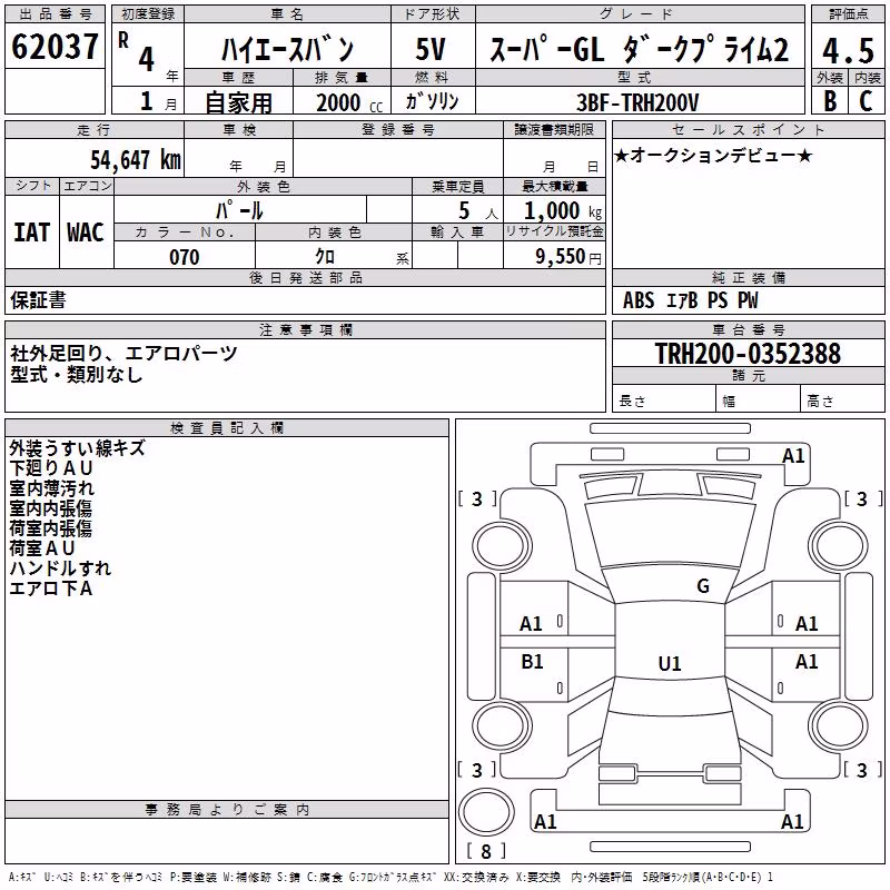 TOYOTA REGIUS ACE