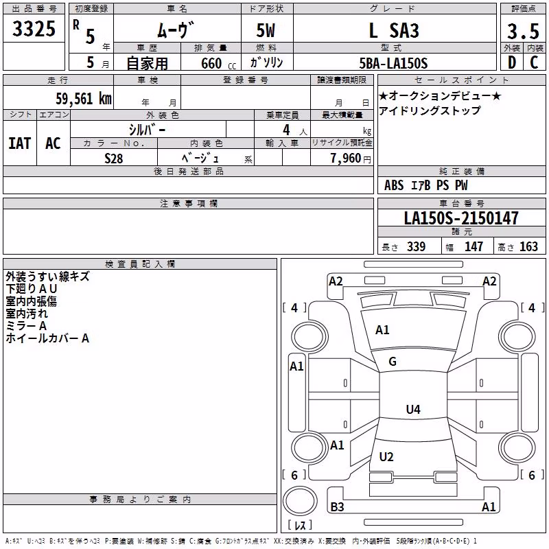 DAIHATSU MOVE