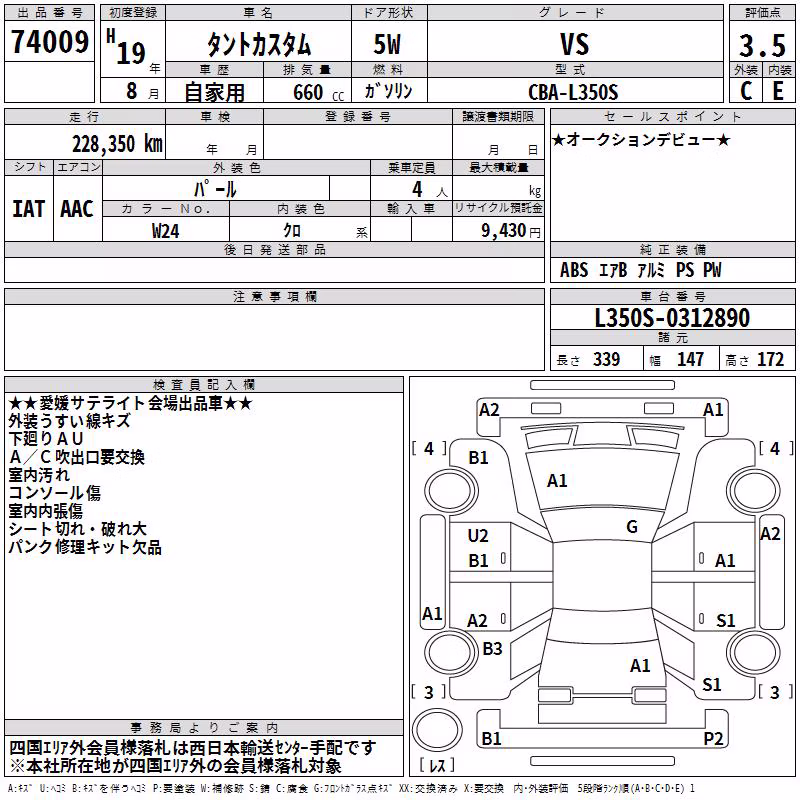 DAIHATSU TANTO