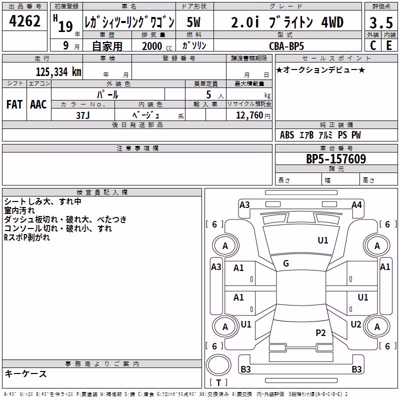 SUBARU LEGACY