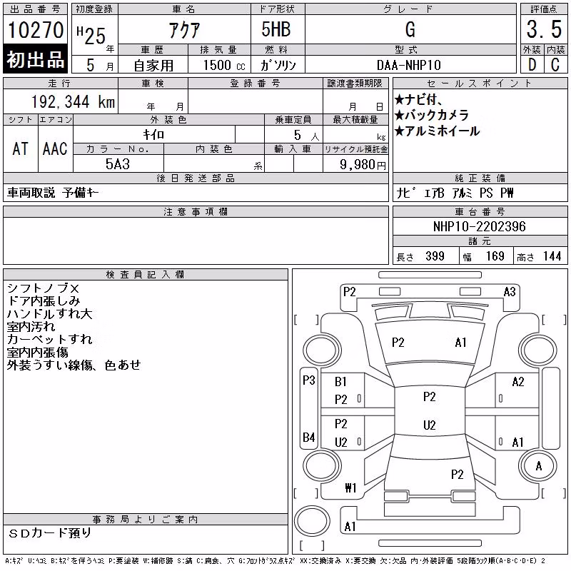TOYOTA AQUA