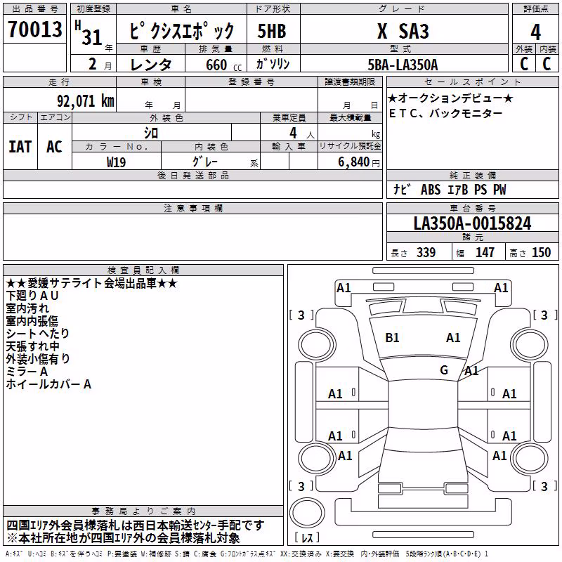 TOYOTA PIXIS EPOCH