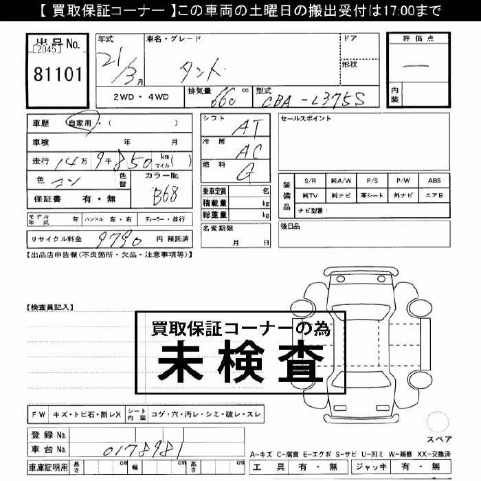 DAIHATSU TANTO
