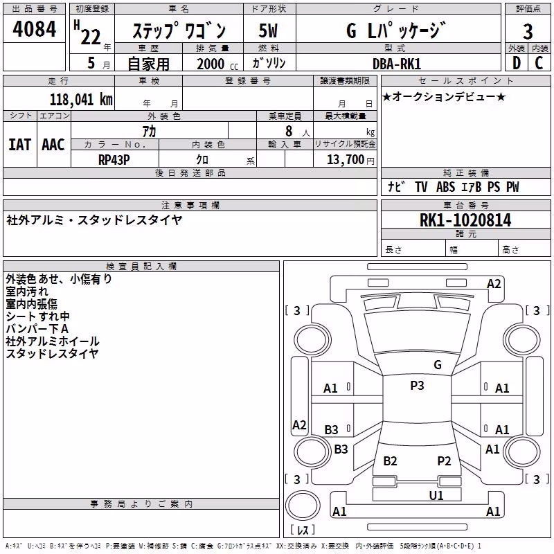 HONDA STEPWGN