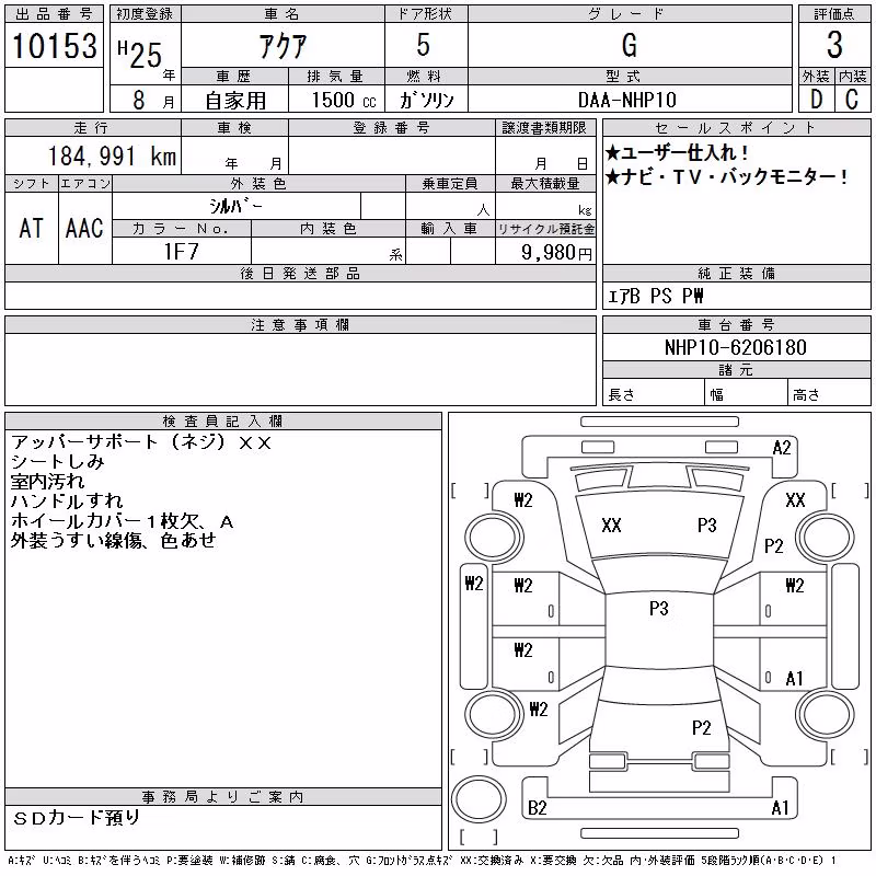 TOYOTA AQUA