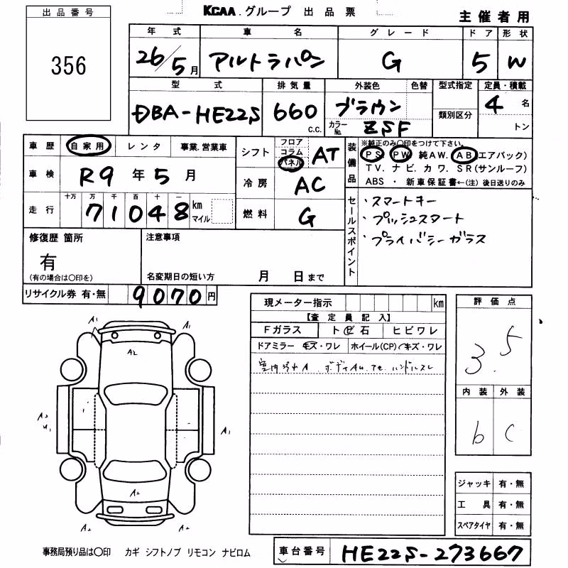 SUZUKI ALTO LAPIN
