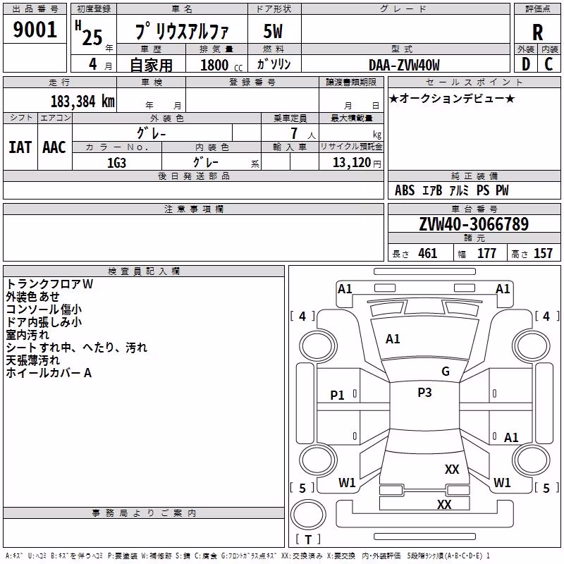 TOYOTA PRIUS ALPHA