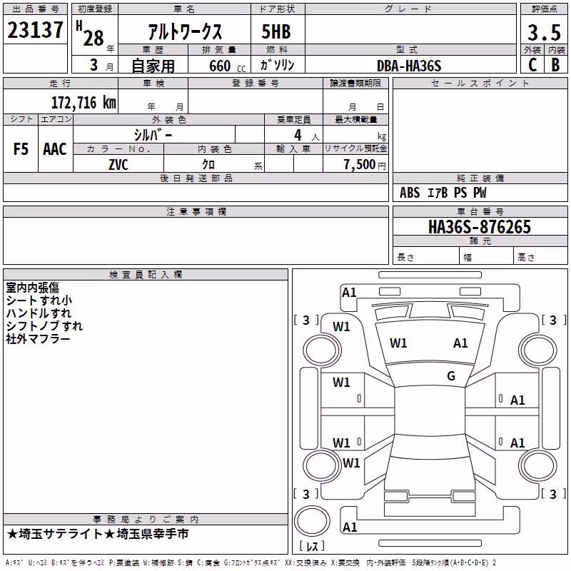 SUZUKI ALTO