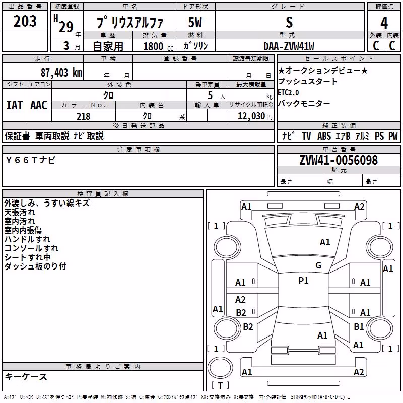 TOYOTA PRIUS ALPHA