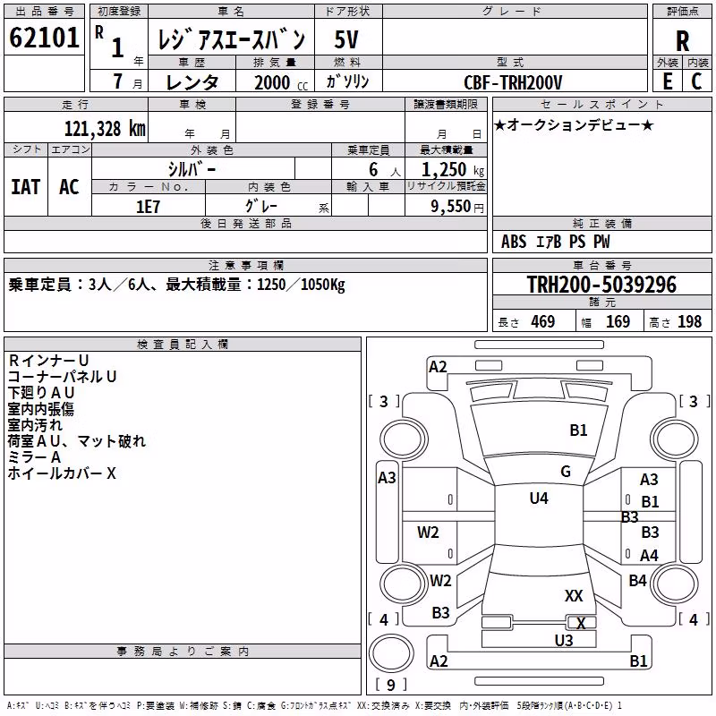 TOYOTA REGIUS ACE