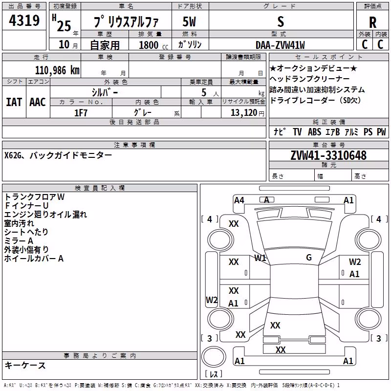 TOYOTA PRIUS ALPHA