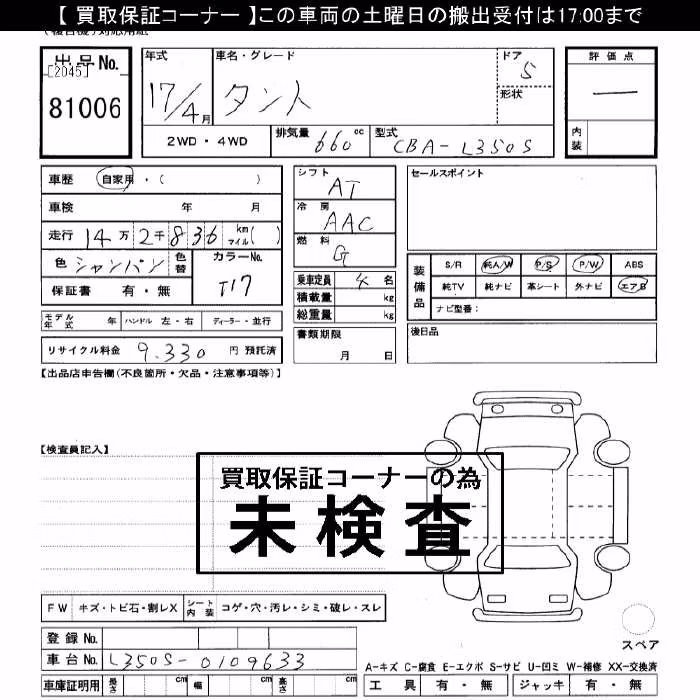 DAIHATSU TANTO