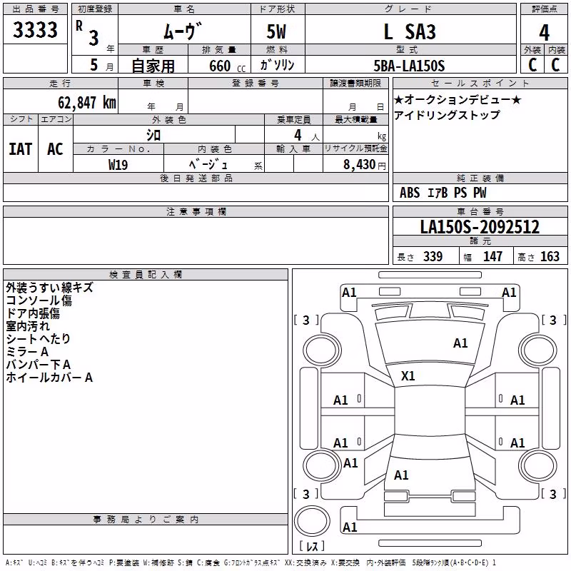 DAIHATSU MOVE