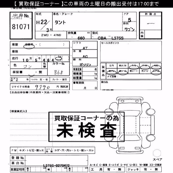 DAIHATSU TANTO