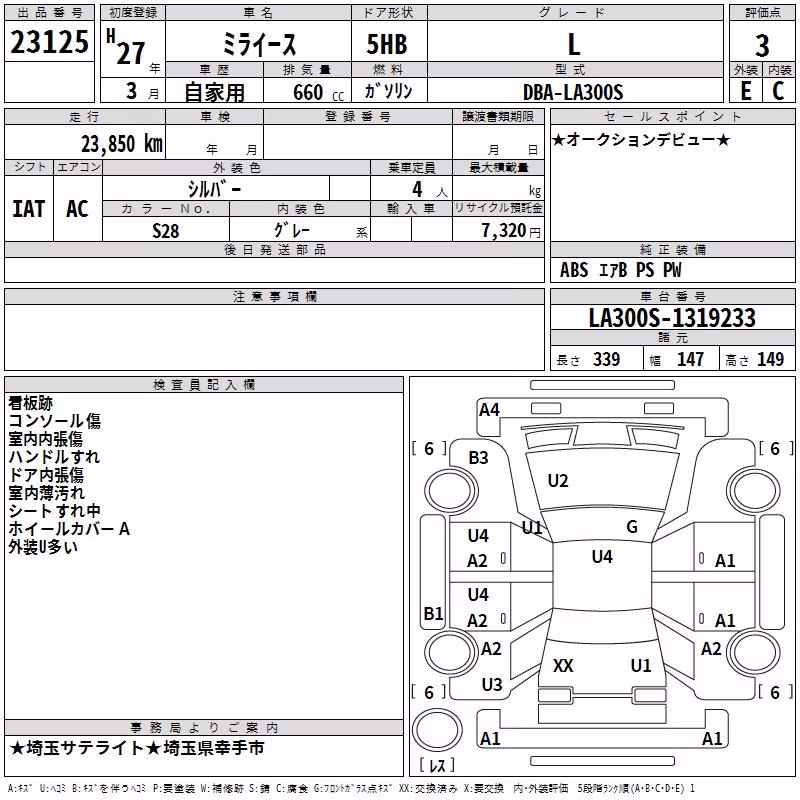 DAIHATSU MIRA E:S
