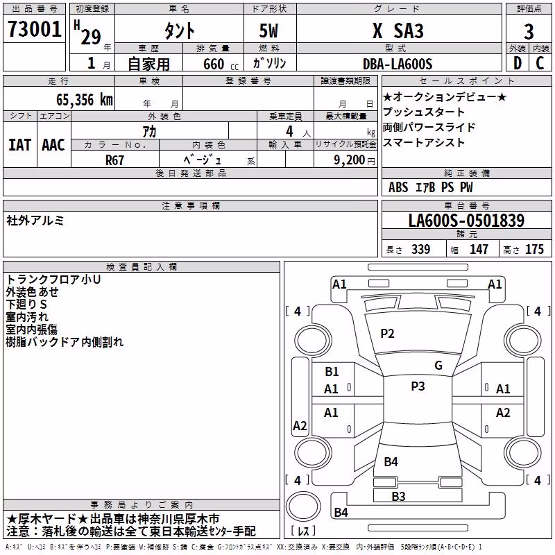 DAIHATSU TANTO