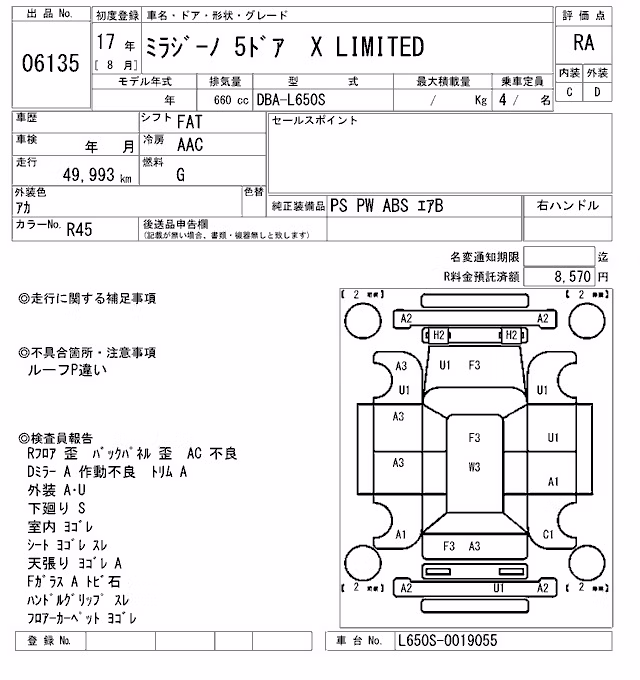 DAIHATSU MIRA GINO