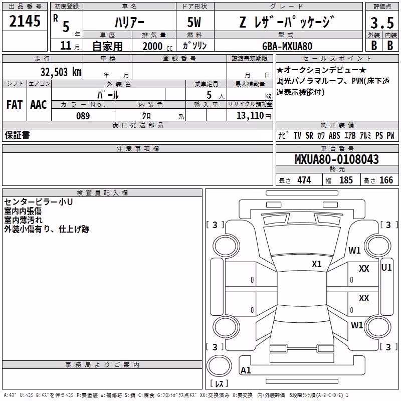 TOYOTA HARRIER