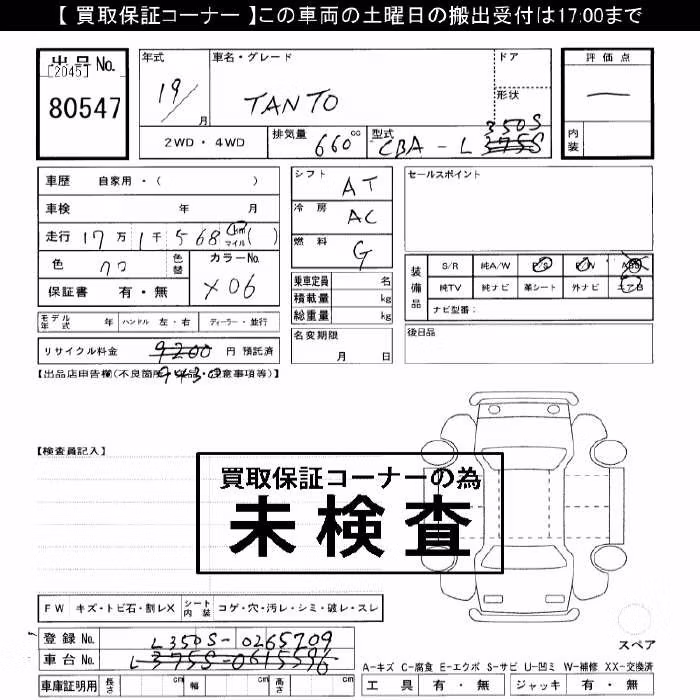 DAIHATSU TANTO