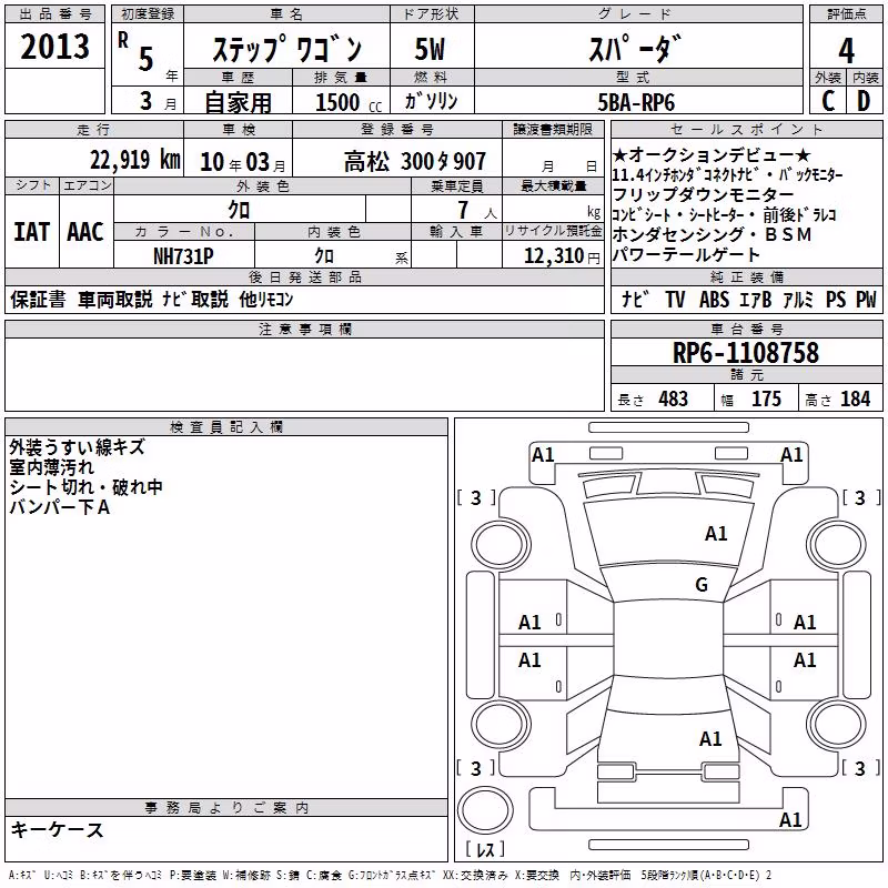 HONDA STEPWGN