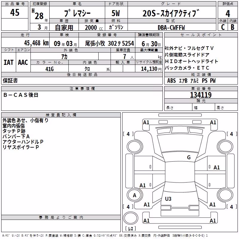 MAZDA PREMACY