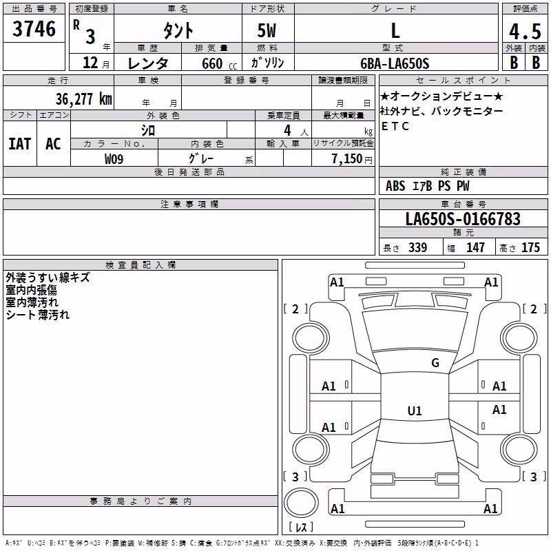 DAIHATSU TANTO