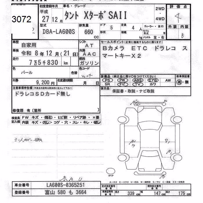 DAIHATSU TANTO