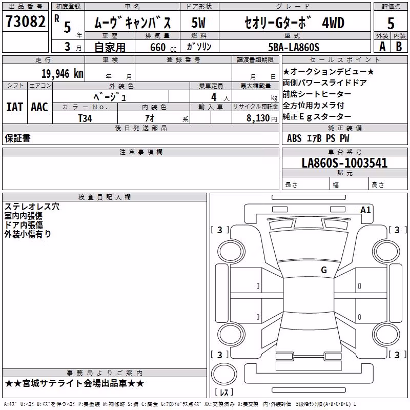 DAIHATSU MOVE CANBUS