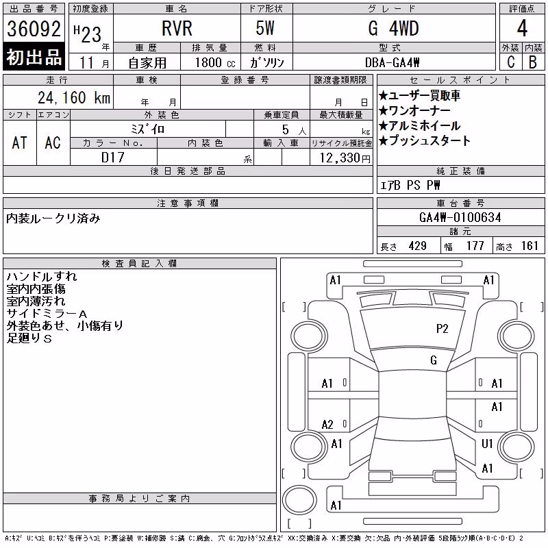 MITSUBISHI RVR