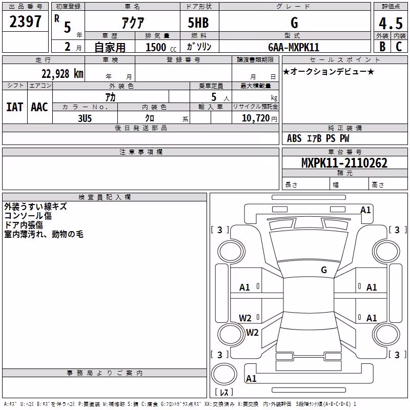 TOYOTA AQUA
