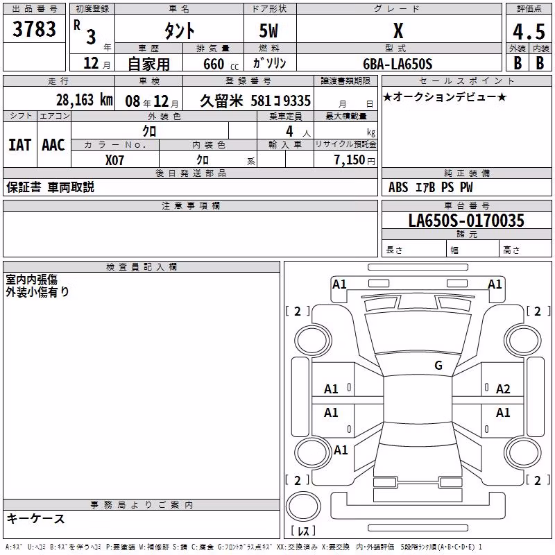DAIHATSU TANTO