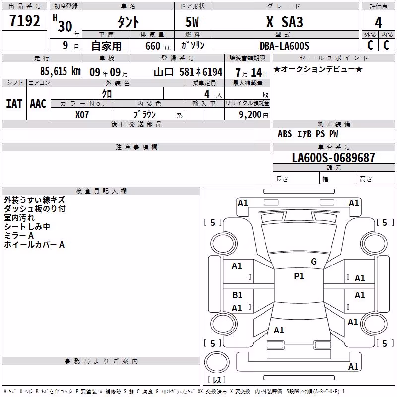 DAIHATSU TANTO