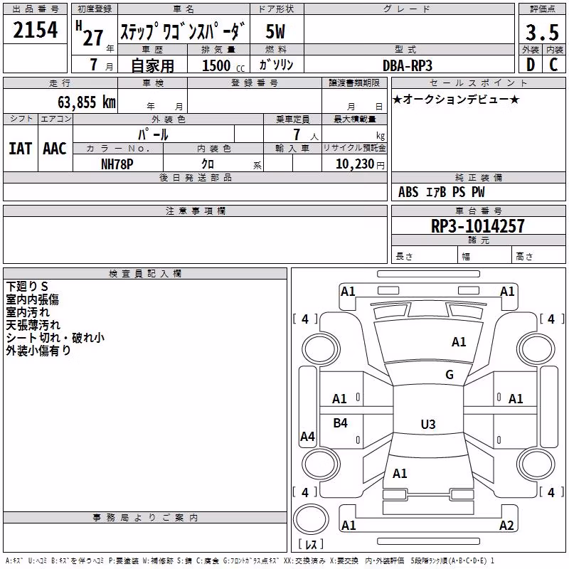 HONDA STEPWGN