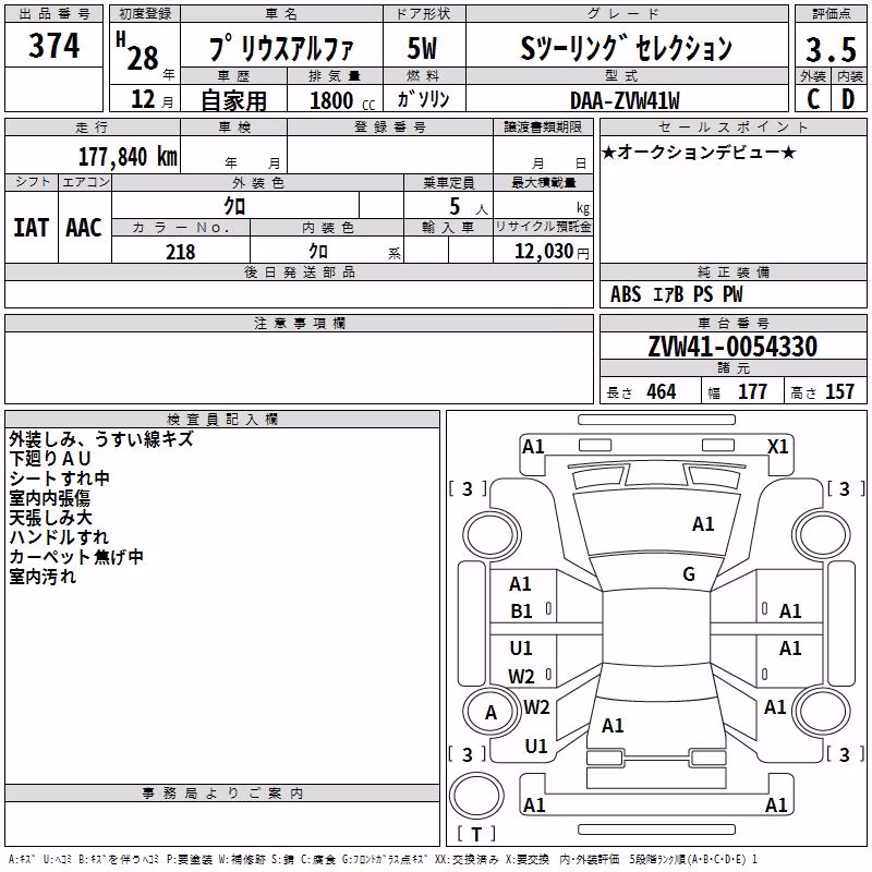 TOYOTA PRIUS ALPHA