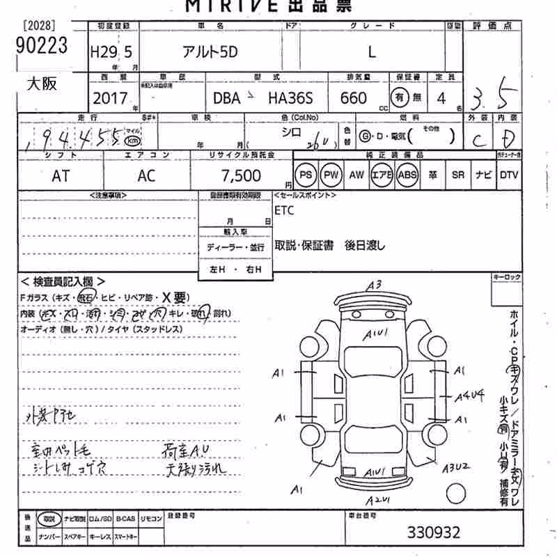 SUZUKI ALTO