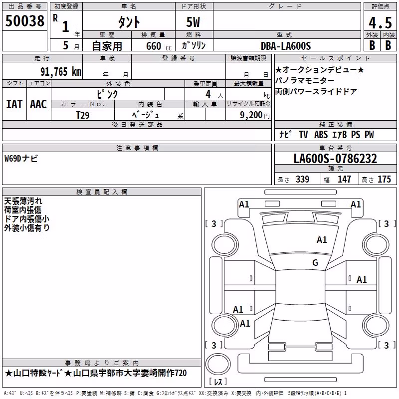 DAIHATSU TANTO