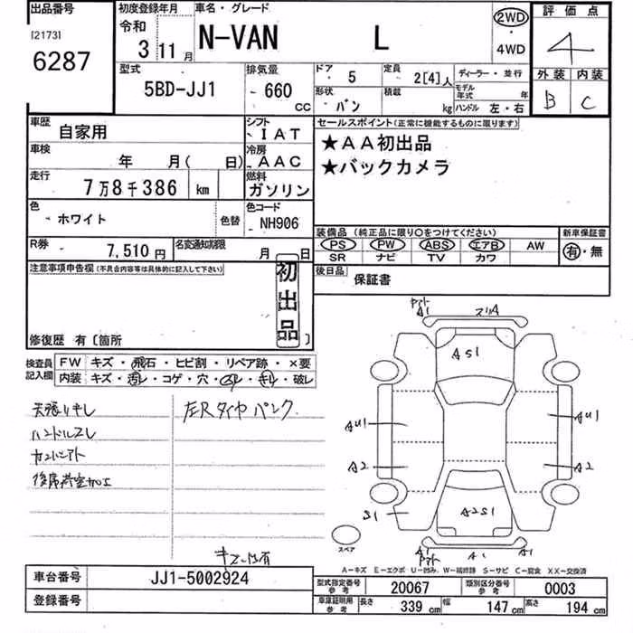 HONDA N-VAN