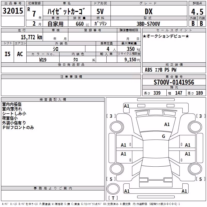 DAIHATSU ATRAI