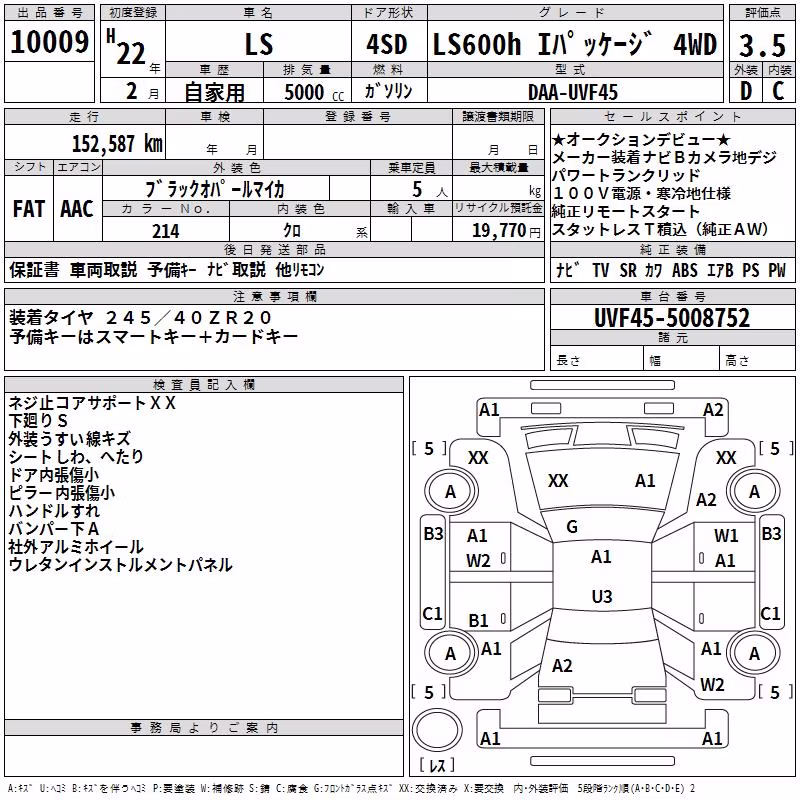 LEXUS LS600H