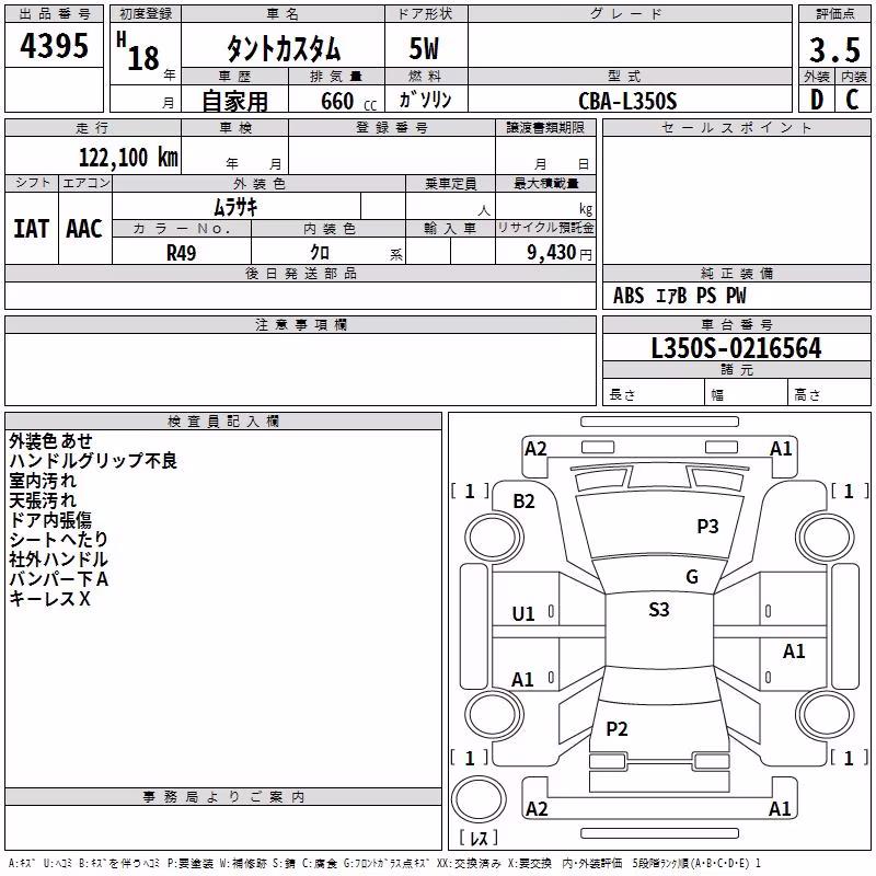 DAIHATSU TANTO