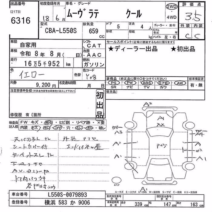 DAIHATSU MOVE LATTE