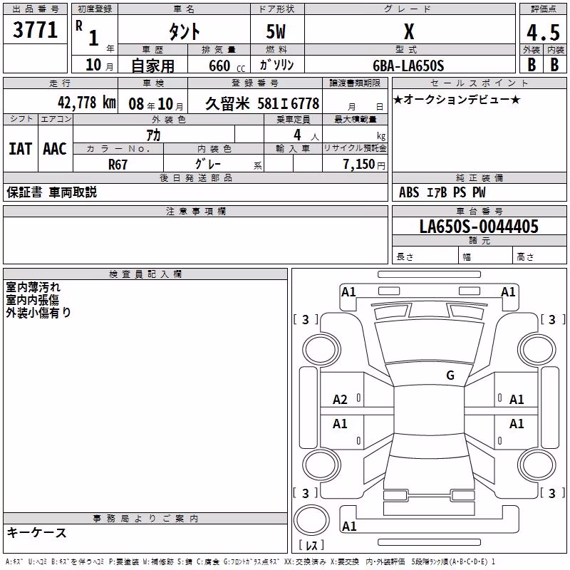 DAIHATSU TANTO
