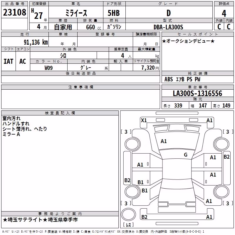 DAIHATSU MIRA E:S