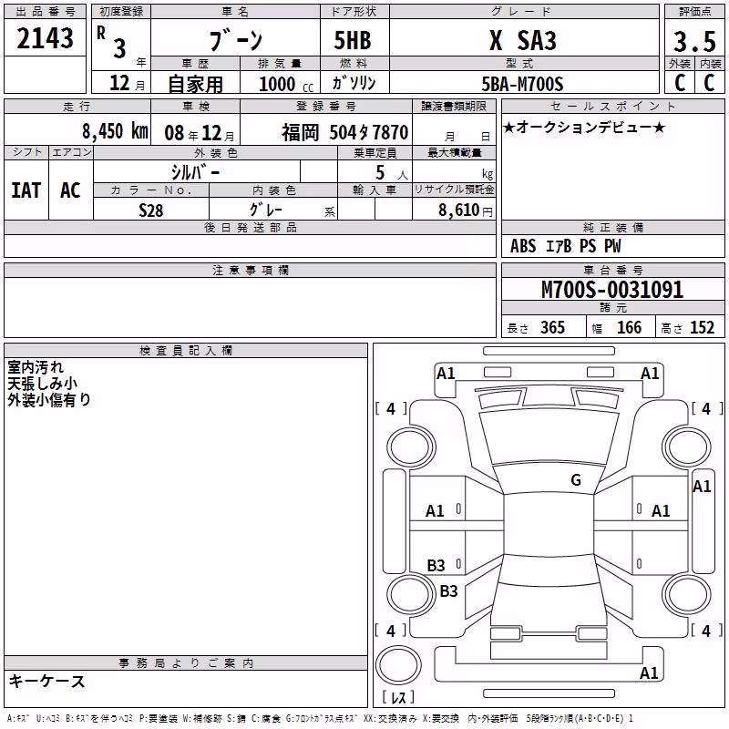 DAIHATSU BOON