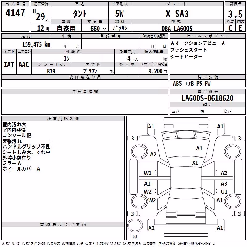 DAIHATSU TANTO